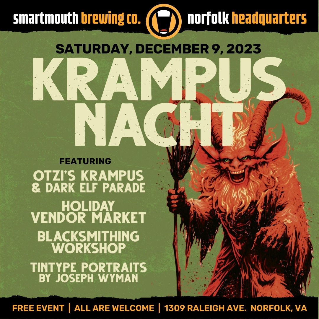 Smartmouth Beer Krampus Nacht VisitNorfolk